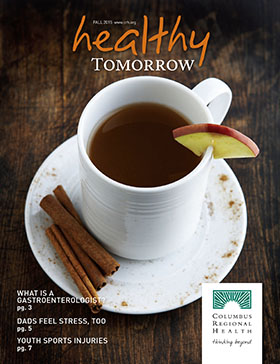 Healthy Tomorrow magazine cover