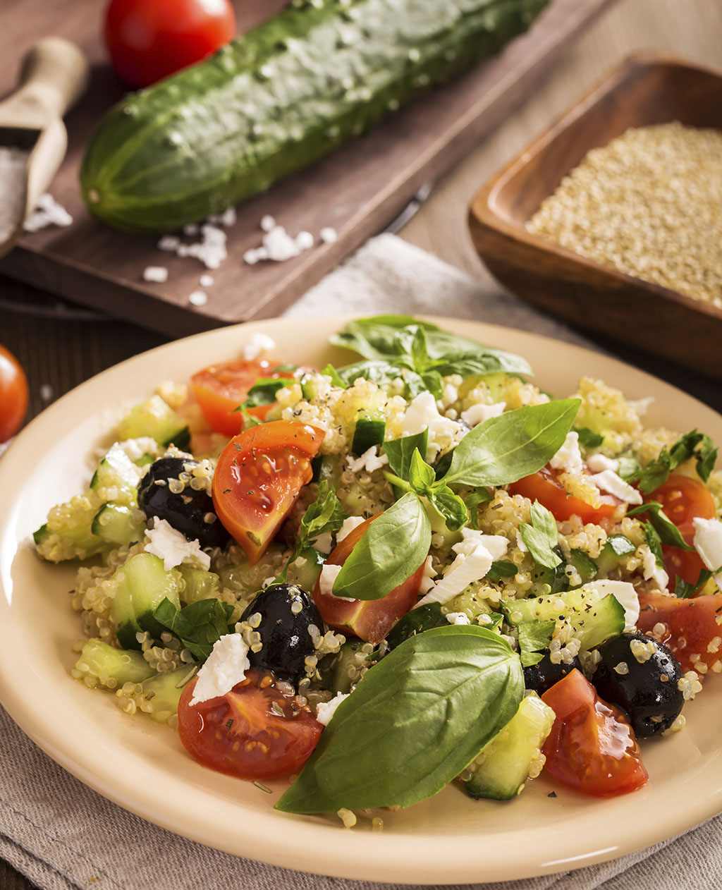 Asian Quinoa Chop Salad