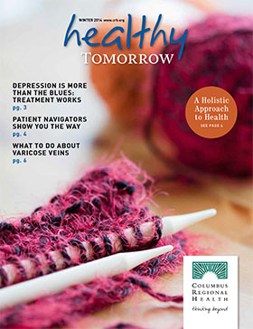 Healthy Tomorrow issue cover