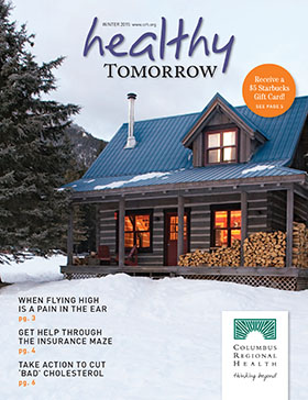 Healthy Tomorrow magazine cover