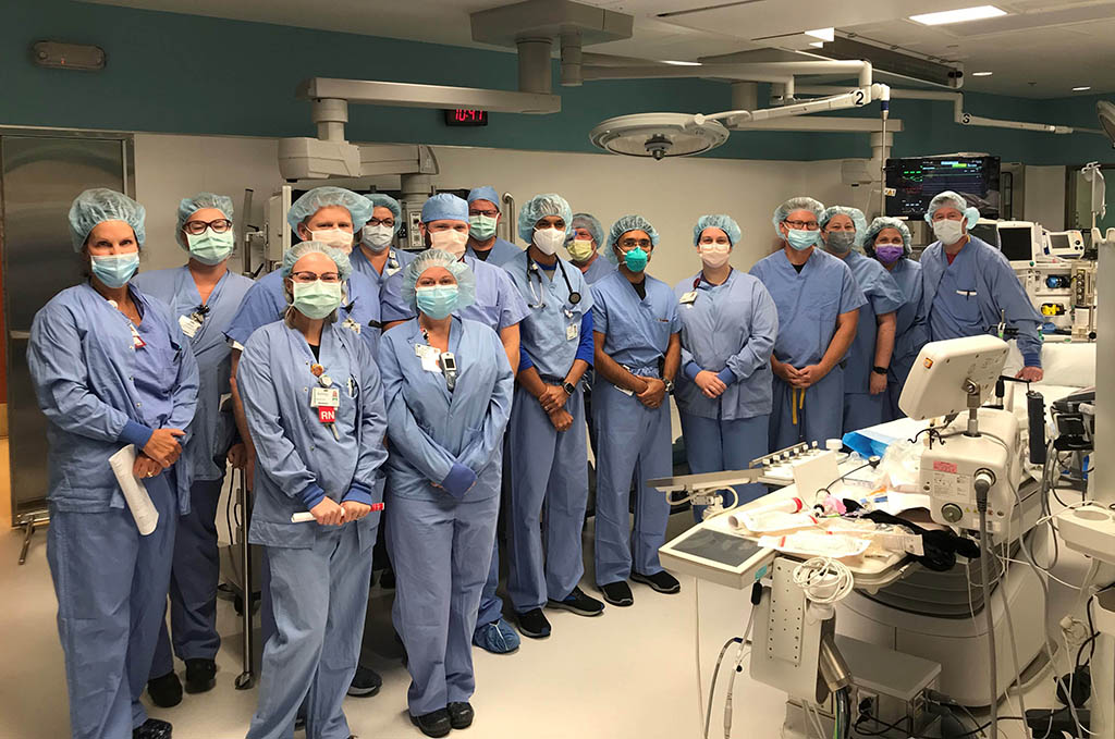 TAVR Team lores The TAVR team at CRH.