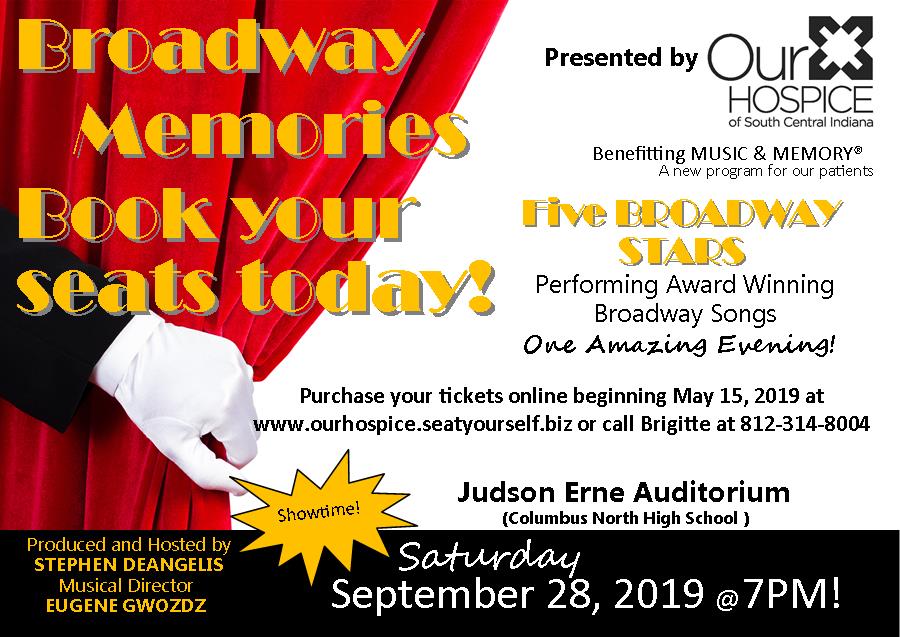 Tickets are available_Broadway Memories2019