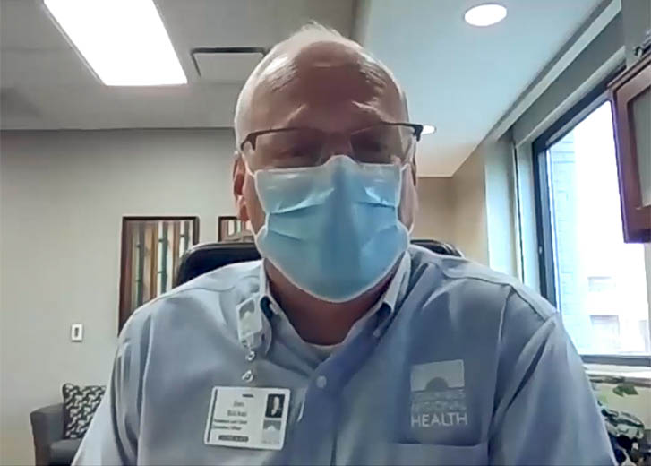 hideme_jim-mask CEO Jim Bickel wearing surgical mask.